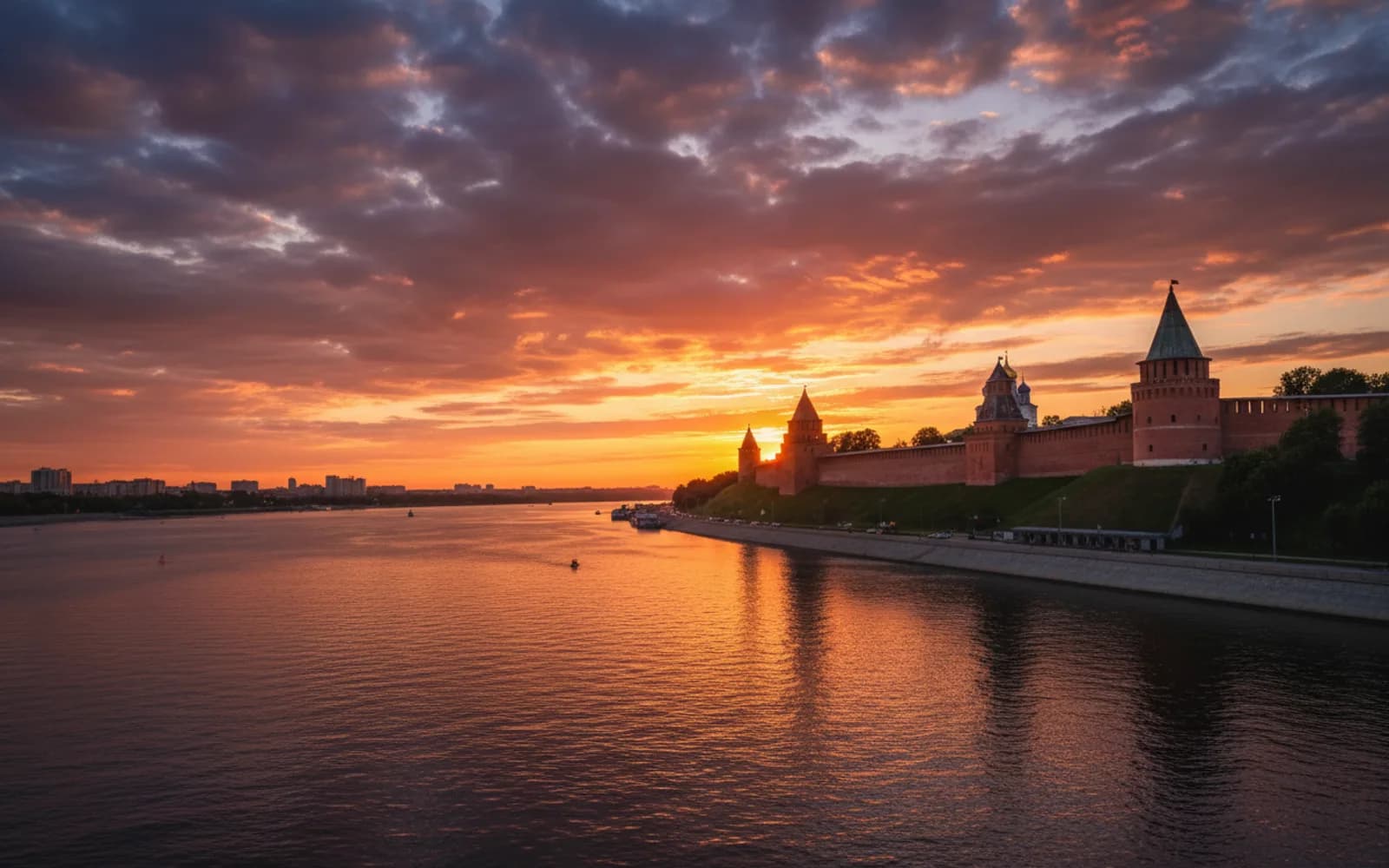 Маршрут по центру города Нижний Новгород