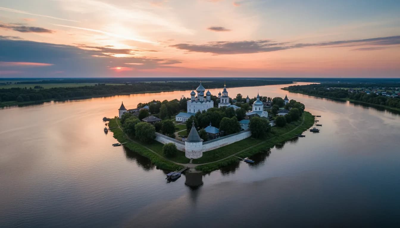 Успенский монастырь на острове Свияжск
